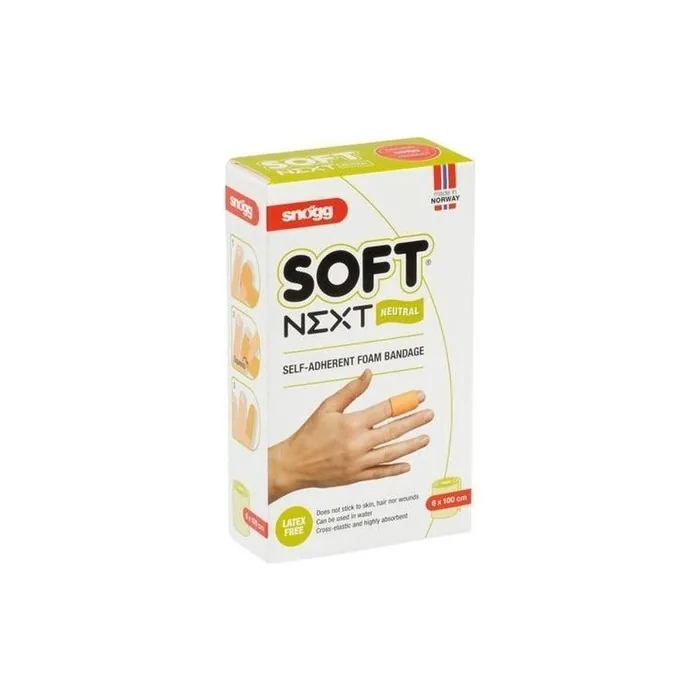Snogg Soft Next Self-Adhesive Foam Bandage 6cm x 1m Beige
