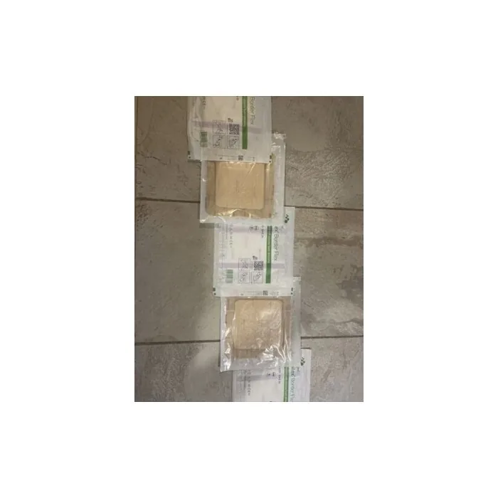Mölnlycke Mepilex Border Flex Soft Silicone Foam Dressing 15x15cm - Pack of 5