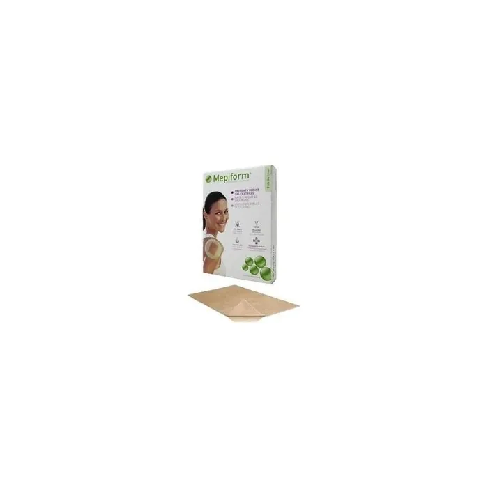 Molnlycke Health Care Mepiform Atraumatic Dressing For Scars And Keloids Nonsterile 5x75cm 5 Units