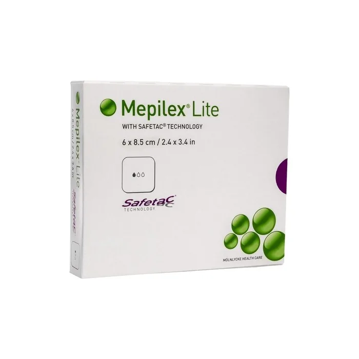 Mepilex Lite Medic 10x10cm 5 Pieces