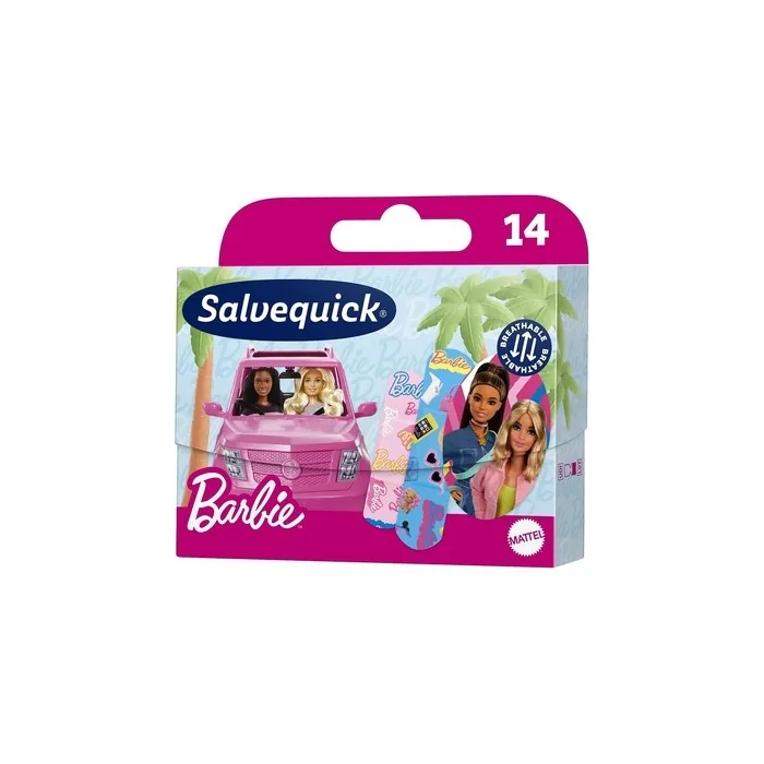 Barbie Bandages For Children - 14 Pieces