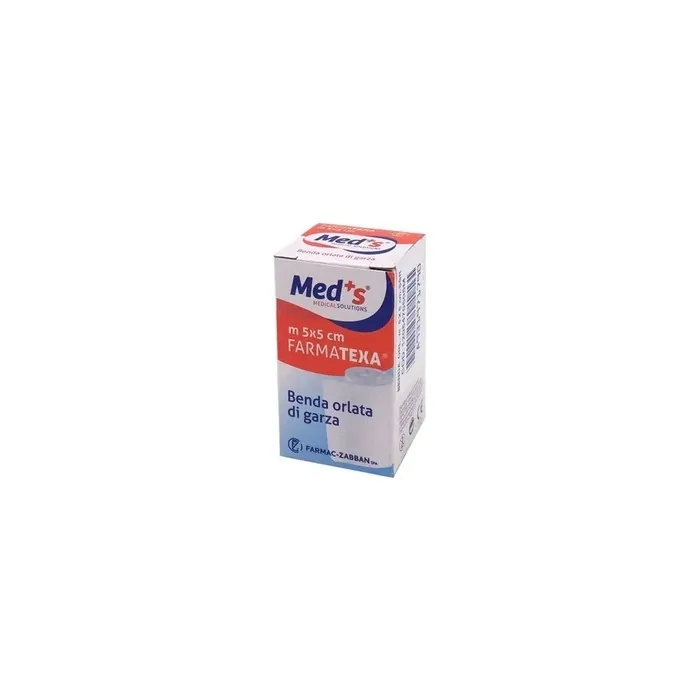 Farmaczabban Spa Meds Farmatexa Bandage Roll Of Gauze 5m X 5cm