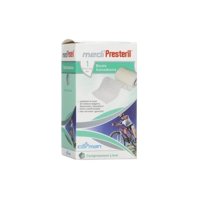 Corman Medipresteril Self-Adhesive Bandage 12x450cm