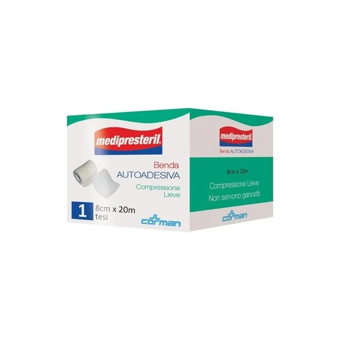 Corman Medipresteril Self-Adhesive Bandage 8x2000cm