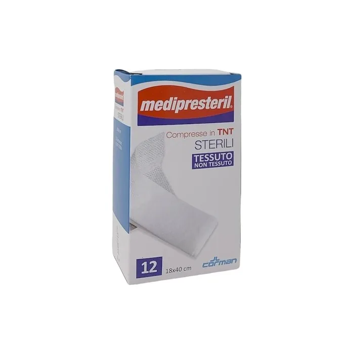 Medipresteril Sterile TNT Compresses 18 x 40 cm - Pack of 12