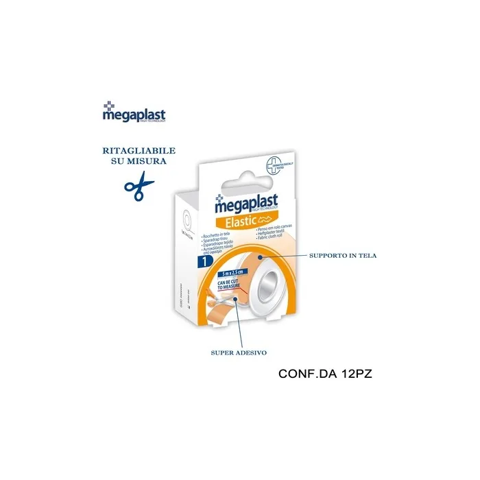 MEGAPLAST Elastic Wound Bandage 5m x 2.5cm