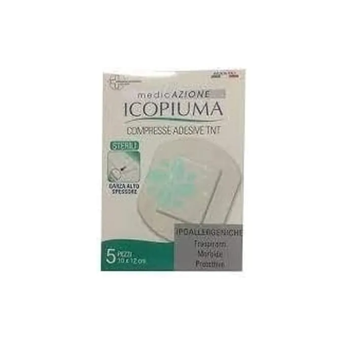 Icopiuma Sterile Adhesive Compresses 10x12.5cm - Pack of 5