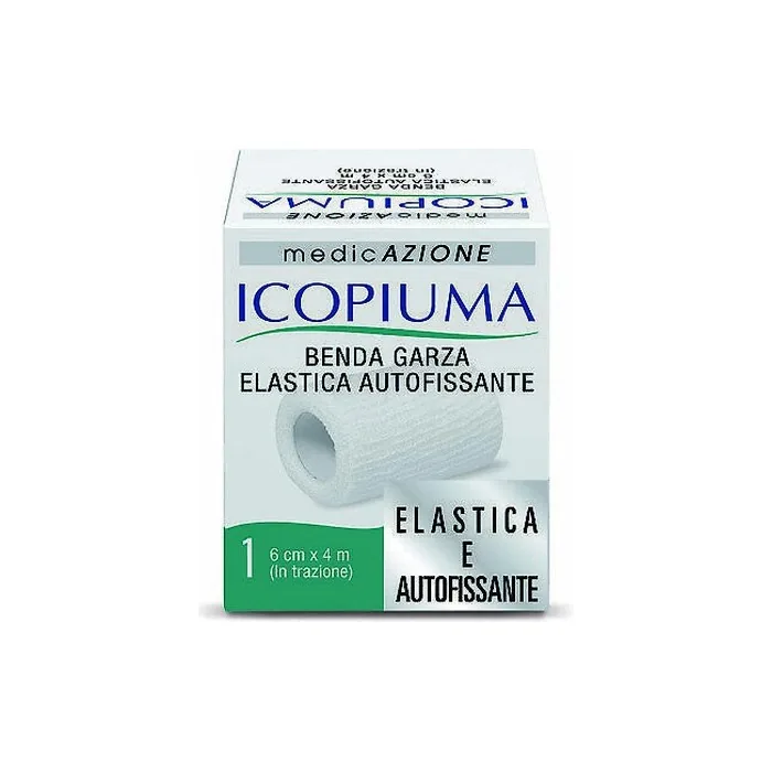 Icopiuma Self-Adhesive Elastic Bandage 6cm x 4m