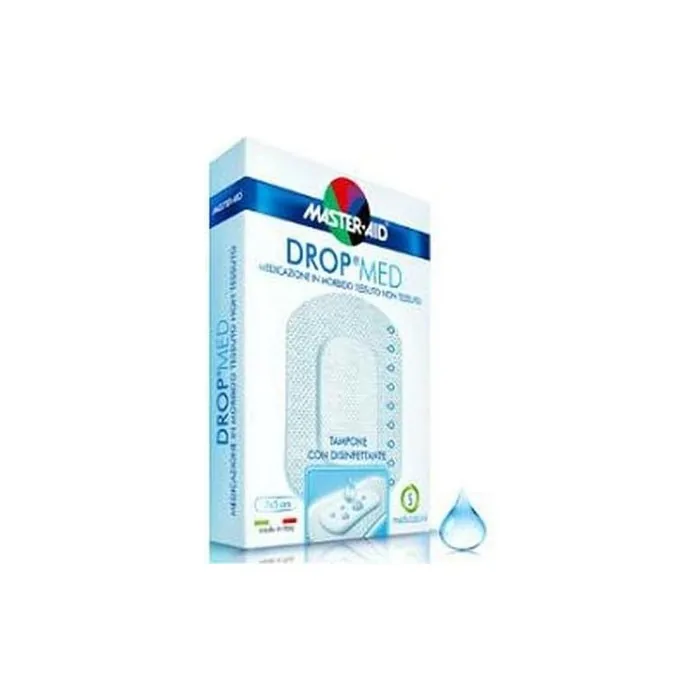Master-Aid Dropmed Self-Adhesive Dressing 10x12cm - Pack of 5