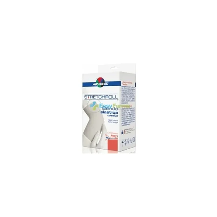 Pietrasanta Pharma Master Aid Stretchroll Cohesive Elastic Bandage 8x4m