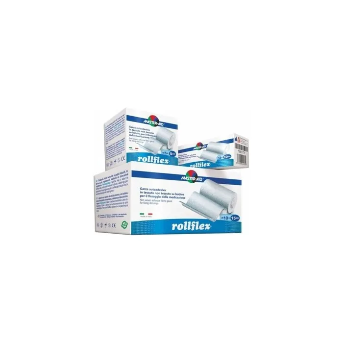 Master-Aid Rollflex Self-Adhesive Gauze Nonwoven Fabric 10 x 5 cm