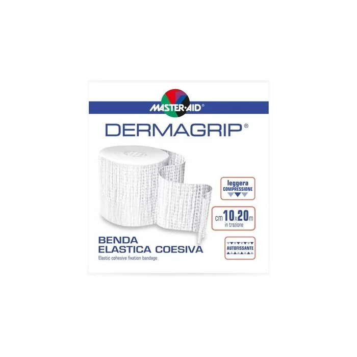 Master Aid Dermagrip 10cm x 20m White/Blue