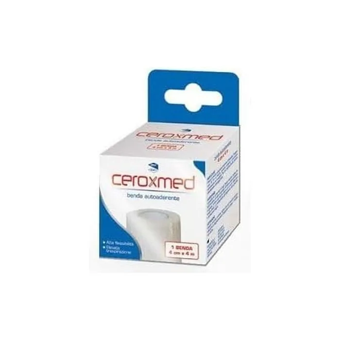 Ceroxmed Self-Adhesive Elastic Bandage 4cm x 4m