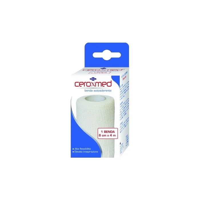 Ceroxmed Self-Adhesive Bandage 8cm X 4m