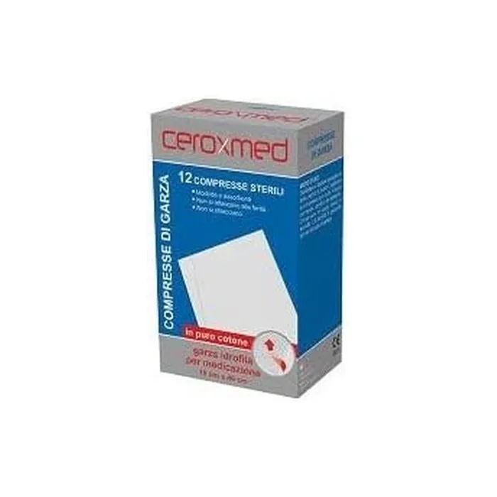 Ceroxmed Sterile Gauze Compresses 10x10cm 25 Compresses