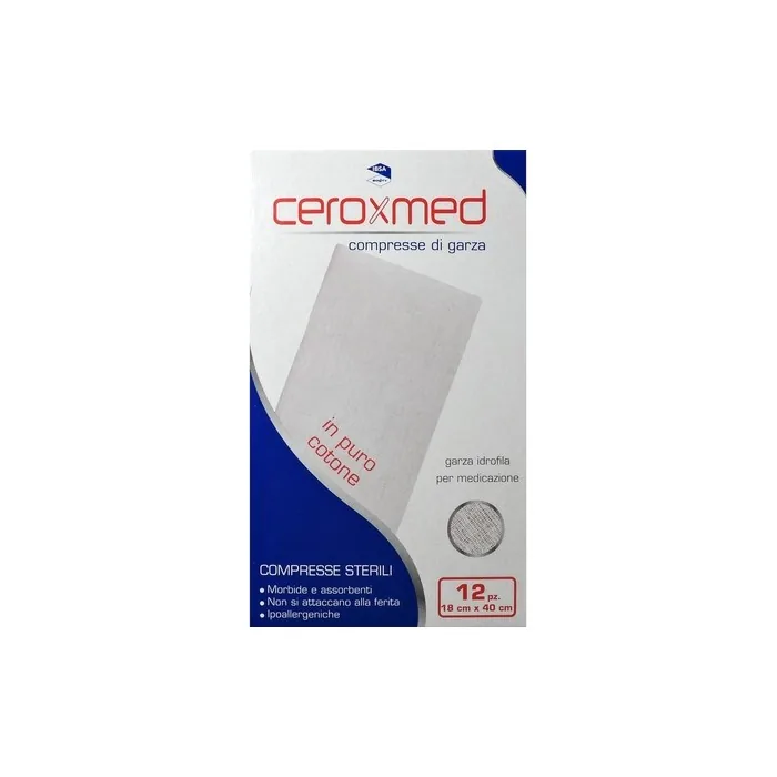 Ceroxmed Sterile Gauze Compresses 18x40cm