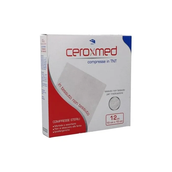 Ceroxmed Sterile Tnt Tablets 10cm X 10cm Pack Of 12