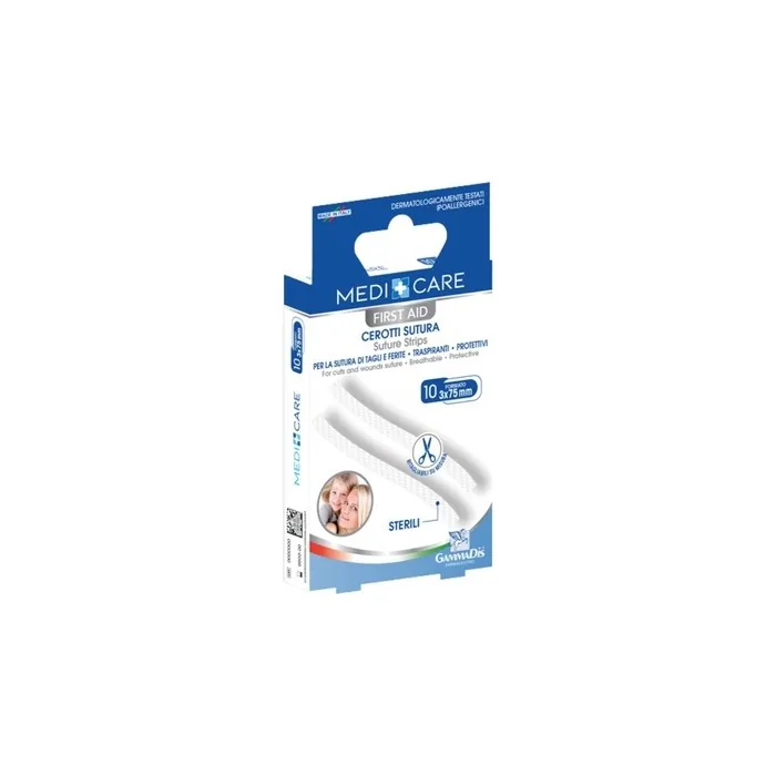 Gammadis Farmaceutici Medicare Adhesive Bandages 3 x 75mm - Pack of 10