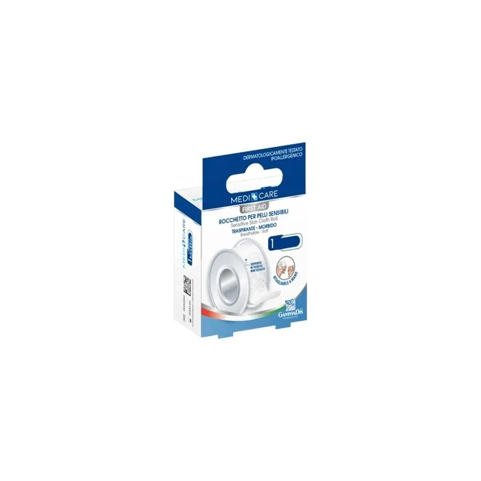 Gammadis Farmaceutici Medicare Sensitive Skin Adhesive Bandage 5m x 1.25cm