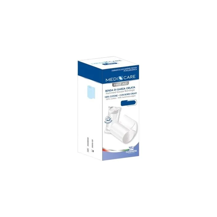 Gammadis Farmaceutici Medicare Benda di Garza Orlata 10m x 5cm