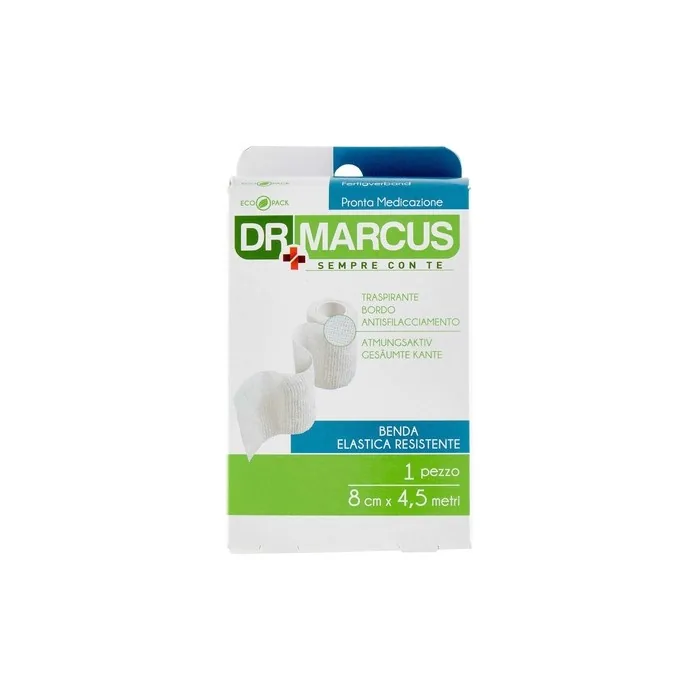 Dr. Marcus Ready Dressing Resistant Elastic Bandage 8 Cm X 4.5 Meters