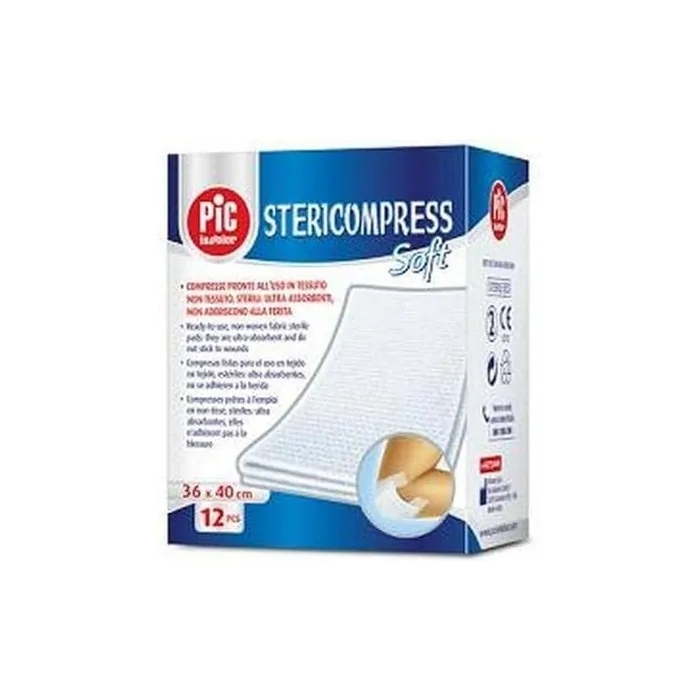 Pic Stericompress Soft Compress in TNT 7.5cm x 7.5cm