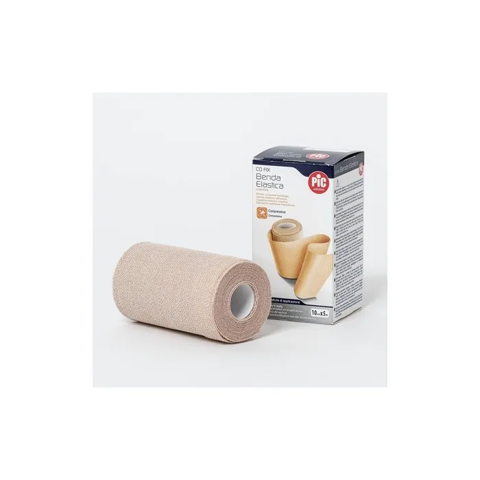 BENDA ELASTICA PIC CO FIX AUTOADESIVA 10X5CM MEDIUM ASTUCCIO