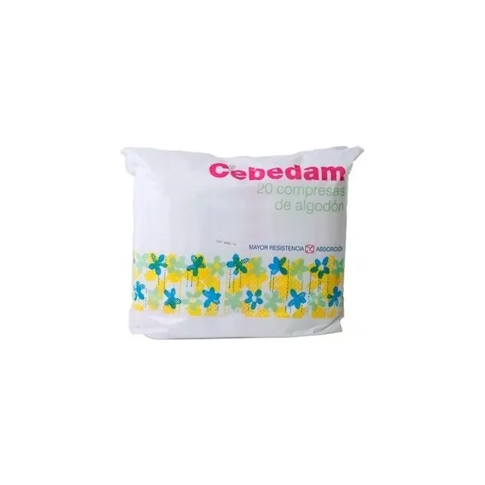 Cebedam Cotton Compresses 20 Units