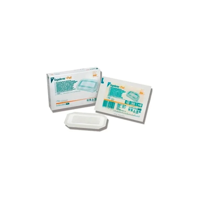 3m Tegaderm Pad 9x15cm 5 Wipes Medical Dressing
