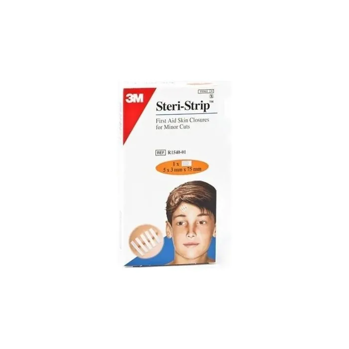 3m Steri Strip Skin Suture Strips 75mm X 3mm