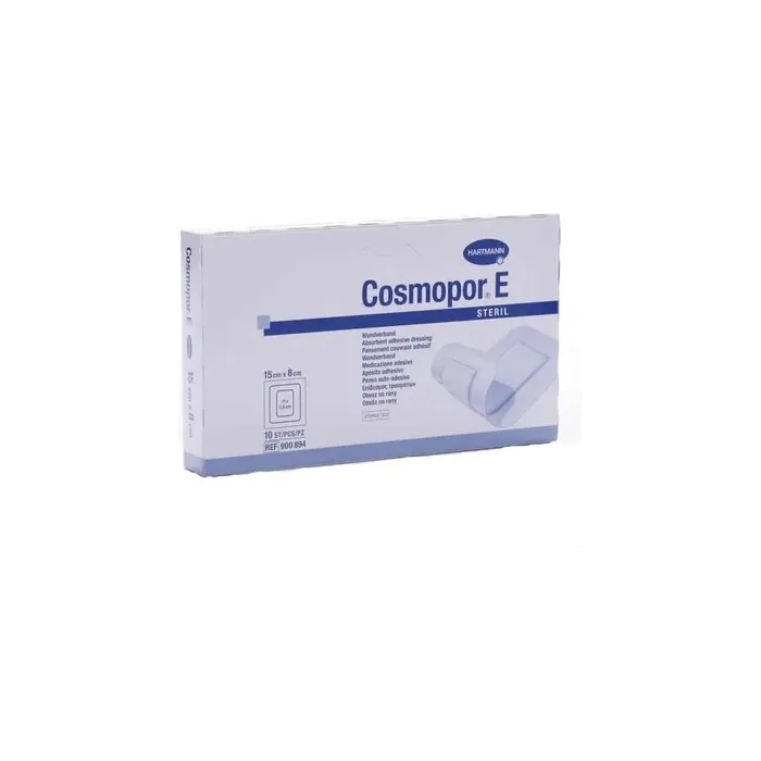 Hartmann Hartmann Cosmopor E Sterile Absorbent Adhesive Dressing 15x8cm 10 Units
