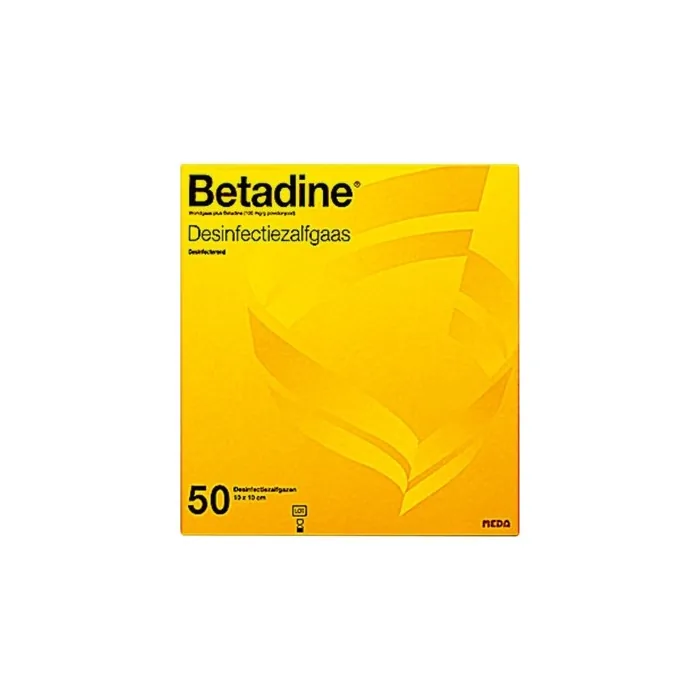 Betadine Zalfgaas 10x10cm By Betadine - Medical Dressing