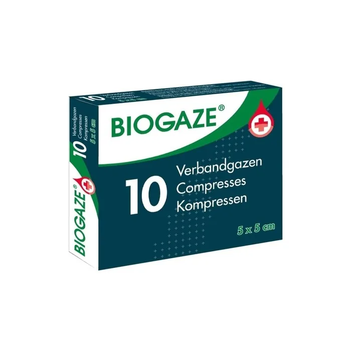 Organic Gauze Compresses 5cm x 5cm