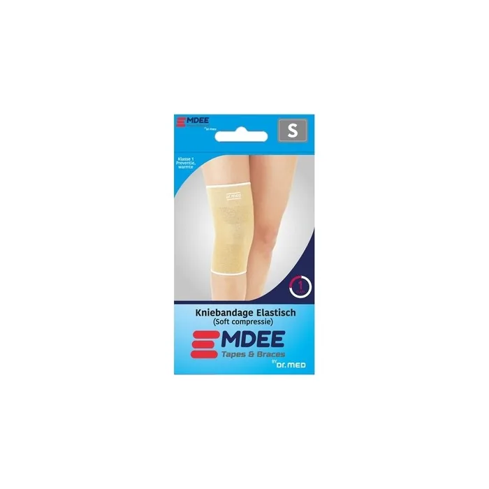 Emdee Knee Bandage Elastic Size S Skin Color