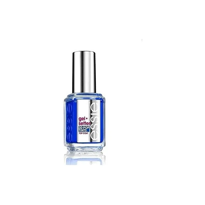 Essie Gel-setter 3D Gel Effect Tinted Top Coat - 10 Birds Eye Blue 13.5ml