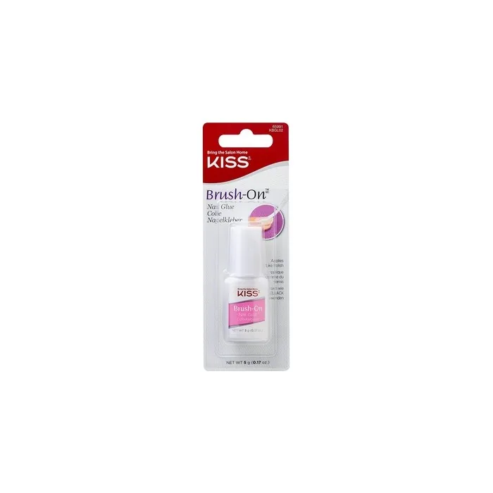 Kiss Nail Glue with Brush 5g Transparent