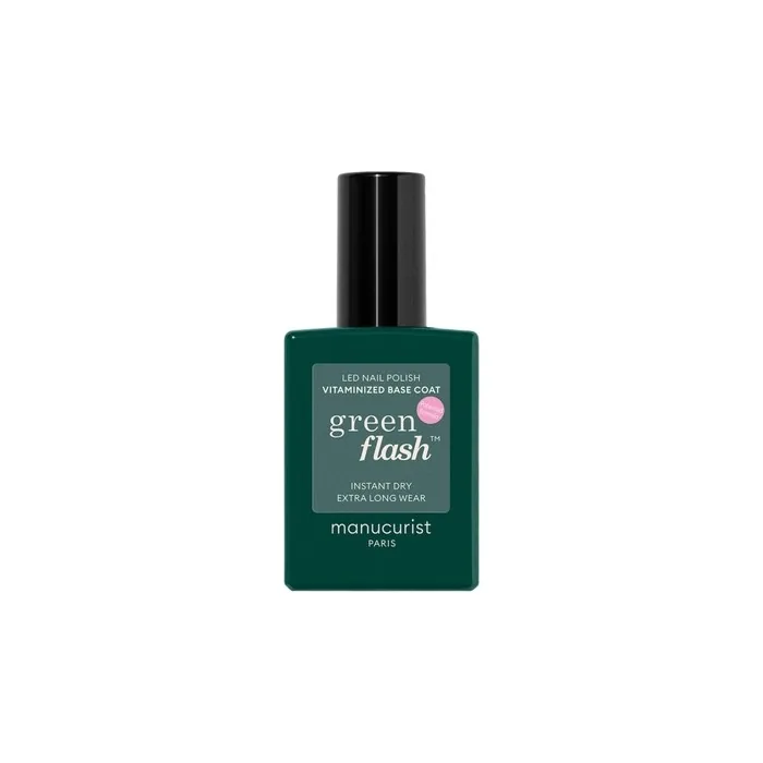 Manucurist Green Flash Vitamin Base Coat - Patented Base Coat for UV