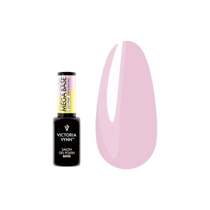 Victoria Vynn Mega Base Lily Pink Hard & Long Nails UV Led Hybrid Gel Polish 8ml Pink