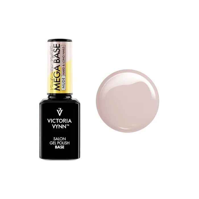 Victoria Vynn Mega Base Hard & Long Nails UV Led Hybrid Gel Polish Nude 15ml