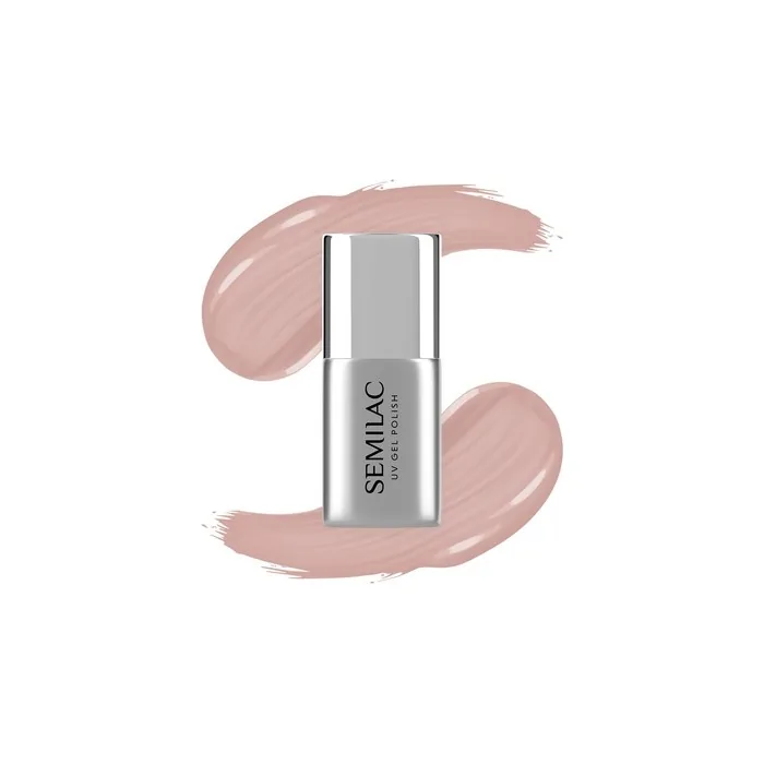 Semilac Rubber Base For Hybrid Nail Polishes Be Beautiful Nude 7 Ml