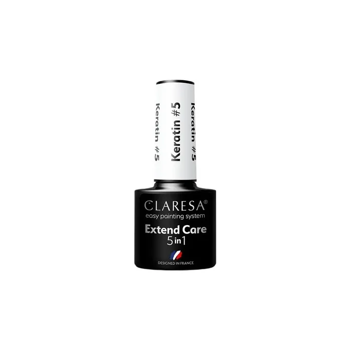 Claresa Extend Care 5in1 Keratin Base For Hybrid Nail Polish 5 5g