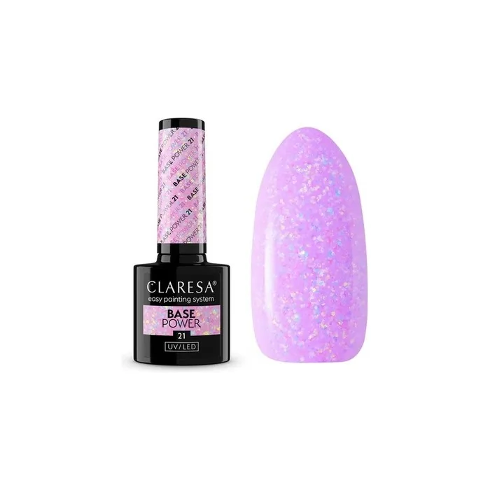 Claresa Hybrid Base Coat for Nail Care 5ml - Multicolored