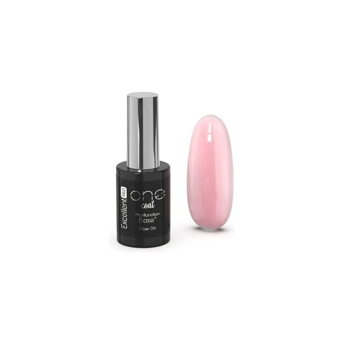 Excellent Pro One Coat Multifunction Base Fiber Hybrid Base Just Peachy 11g