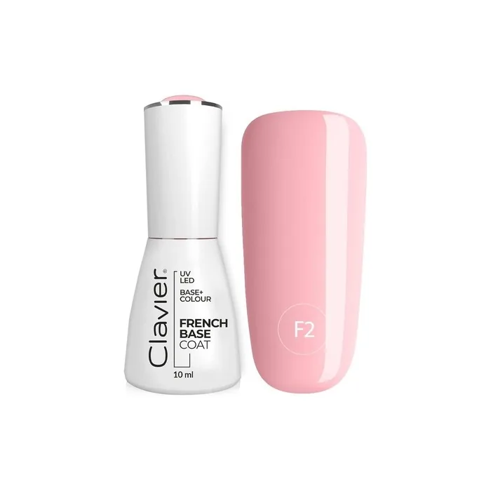 CLAVIER UV Nail Polish Rubber Base Manicure and Pedicure 10ml Candy