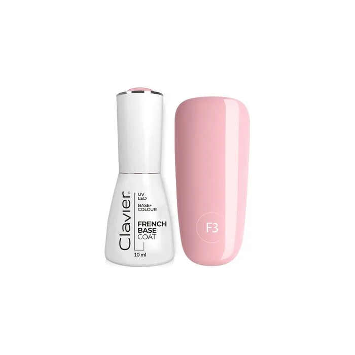 Clavier Uv Nail Polish Rubber Base Manicure & Pedicure 10ml Lollipop