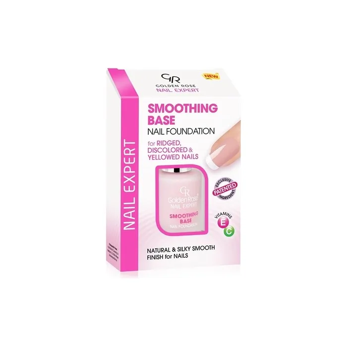Golden Rose Smoothing Base Nail Foundation for Ridged, Discolored & Yellowed Nails