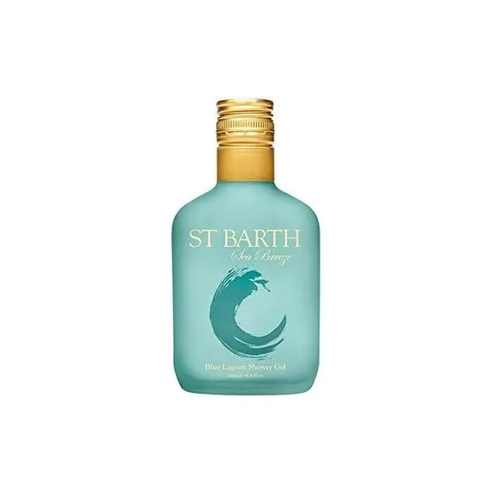 St Barth Sea Breeze Blue Lagoon Gel Shower Bubble Bath 200ml
