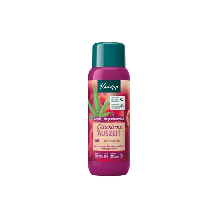 Kneipp Kneipp Aroma Bubble Bath 400ml Red Poppy & Hemp