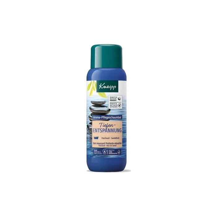 Kneipp Deep Relaxation Bubble Bath 400ml Relaxing Bath Foam With Patchouli And Sandalwood Scent