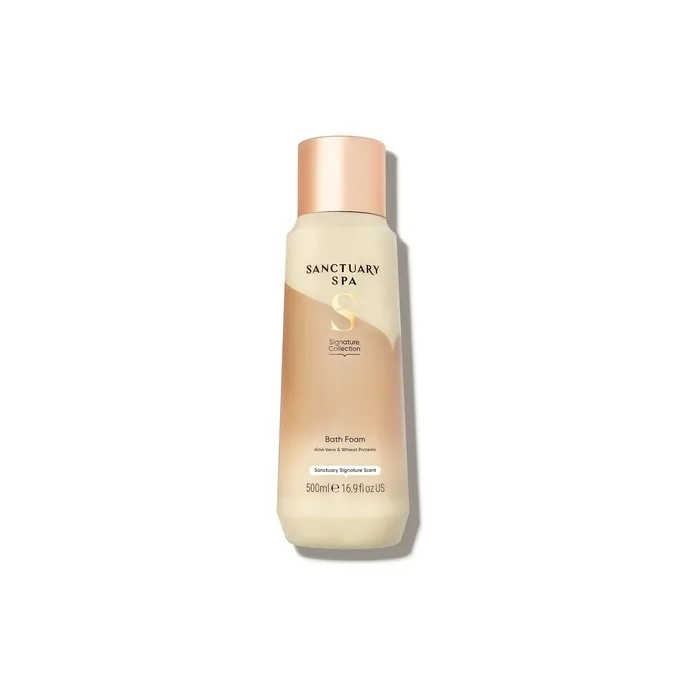Sanctuary Spa Bath Foam No Mineral Oil Cruelty Free and Vegan Bubble Bath for Women 500ml